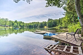 Adirondack Cabin on Private Lake Near Glenfield!