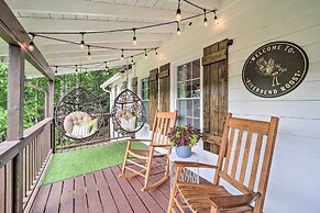 Riverfront Sugar Grove Home: Hot Tub & Views!