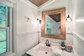 Riverfront Sugar Grove Home: Hot Tub & Views!