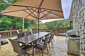 Riverfront Sugar Grove Home: Hot Tub & Views!