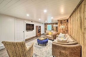 Riverfront Sugar Grove Home: Hot Tub & Views!