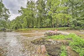 Riverfront Sugar Grove Home: Hot Tub & Views!