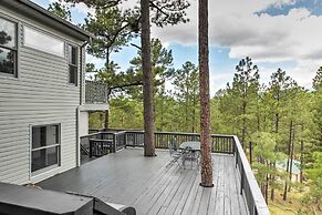 Spacious Hideaway in Ruidoso w/ Multi-level Deck!