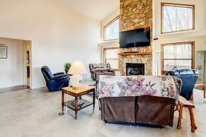 Stunning Maggie Valley Getaway w/ Decks, Fire Pit!