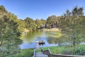Waterfront Lake Martin Home w/ Private Dock & View