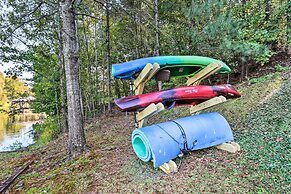 Waterfront Lake Martin Home w/ Private Dock & View
