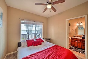 Waterfront Lake Eufaula Home: Multi-level Balcony