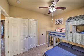 Waterfront Lake Eufaula Home: Multi-level Balcony