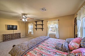 Waterfront Lake Eufaula Home: Multi-level Balcony