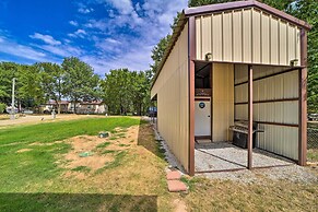 Waterfront Lake Eufaula Home: Multi-level Balcony