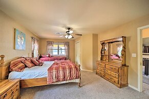 Waterfront Lake Eufaula Home: Multi-level Balcony