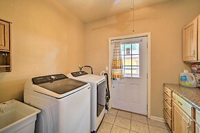 Waterfront Lake Eufaula Home: Multi-level Balcony