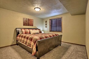 Idyllic Sturgis Home w/ Fire Pit & Large Deck!