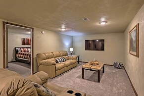 Idyllic Sturgis Home w/ Fire Pit & Large Deck!