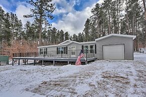 Idyllic Sturgis Home w/ Fire Pit & Large Deck!