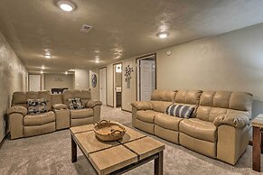 Idyllic Sturgis Home w/ Fire Pit & Large Deck!