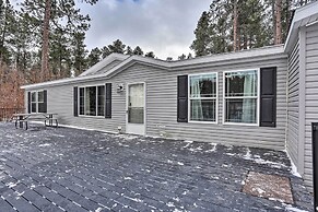 Idyllic Sturgis Home w/ Fire Pit & Large Deck!