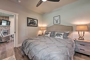 Fire Pit & Deck: Mtn-view Glenville Getaway!