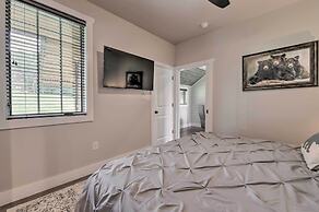 Fire Pit & Deck: Mtn-view Glenville Getaway!