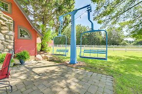 Peaceful Farmhouse w/ Fire Pit: Near Town & Lake!