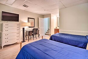 Deck w/ Fireplace: Pet-friendly Lake Lure Retreat