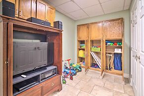 Deck w/ Fireplace: Pet-friendly Lake Lure Retreat