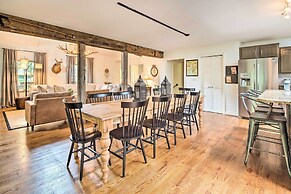 Deck w/ Fireplace: Pet-friendly Lake Lure Retreat