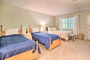 Deck w/ Fireplace: Pet-friendly Lake Lure Retreat