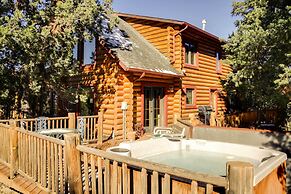 'lacy's Log Cabin' Alto Home w/ Mountain Views!