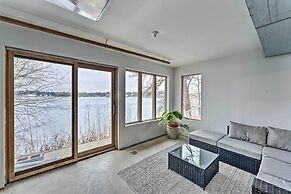 Lakefront Genoa City Home w/ Private Beach