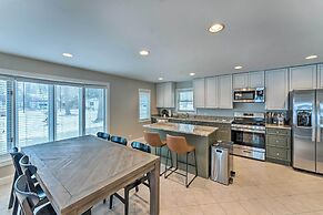 Lakefront Genoa City Home w/ Private Beach