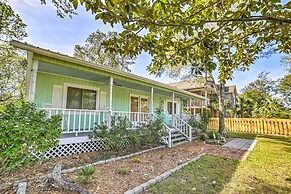 Oak Island Home w/ Yard < 1 Mi to the Beach!