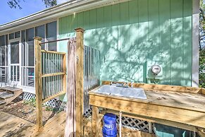 Oak Island Home w/ Yard < 1 Mi to the Beach!