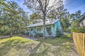 Oak Island Home w/ Yard < 1 Mi to the Beach!