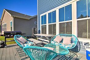 Modern Lewes Home w/ Deck, Grill + Pond View!