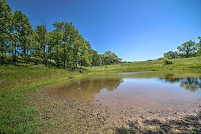 Cabin on 35-acre Farm in Blanchardville w/ Trails!