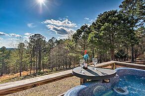 Broken Bow Mountaintop Home w/ Hot Tub!