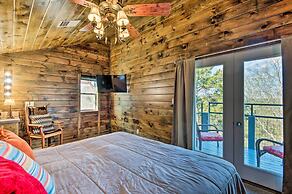 Broken Bow Mountaintop Home w/ Hot Tub!