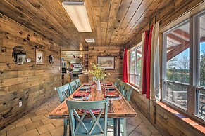 Broken Bow Mountaintop Home w/ Hot Tub!