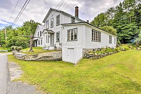 Rustic Roxbury Ski Farmhouse With Trails!