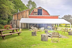 Rustic Roxbury Ski Farmhouse With Trails!