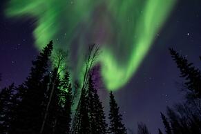 Riverside Log Cabin: On-site Aurora Viewing!