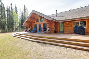 Riverside Log Cabin: On-site Aurora Viewing!