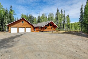 Riverside Log Cabin: On-site Aurora Viewing!