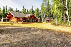 Riverside Log Cabin: On-site Aurora Viewing!