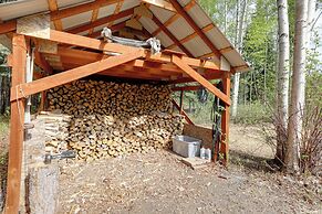 Riverside Log Cabin: On-site Aurora Viewing!