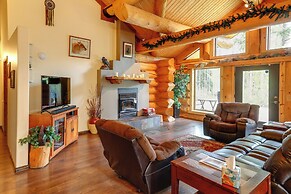 Riverside Log Cabin: On-site Aurora Viewing!