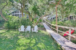 'reel Blessed' Topsail Beach Home w/ Private Dock!