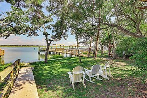 'reel Blessed' Topsail Beach Home w/ Private Dock!