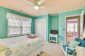 'reel Blessed' Topsail Beach Home w/ Private Dock!